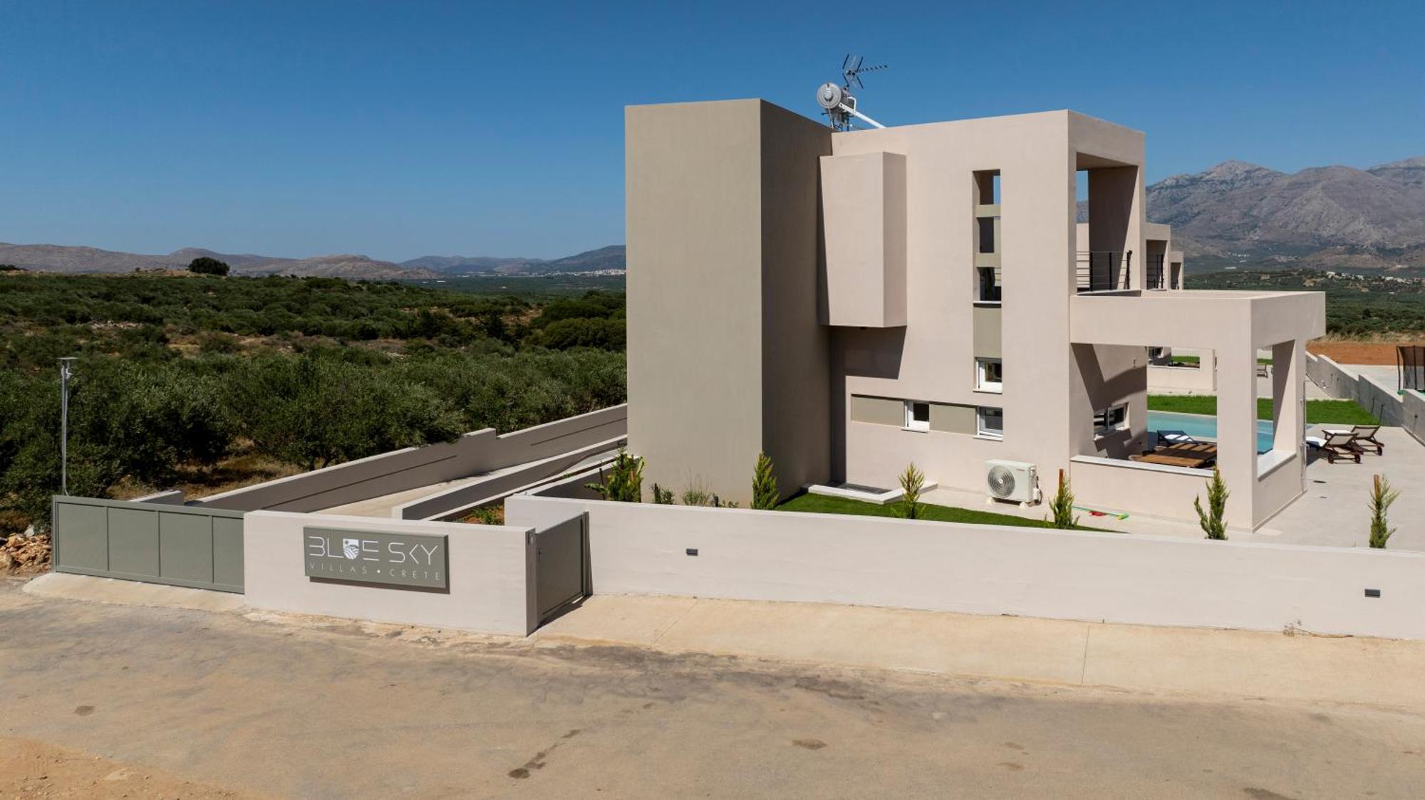 Blue Sky Villas Arkalochórion Exterior foto